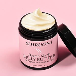 Nhãn Hiệu Riêng Shea Bơ Mang Thai Căng Đánh Dấu Loại Bỏ Kem Vegan Hữu Cơ Thảo Dược Giữ Ẩm Nuôi Dưỡng Công Thức Bụng Kem - Product Image 2