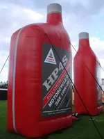 Ballon gonflable personnalisé imprimé numériquement, imperméable, alimenté par USB, multicolore, en forme de moteur diesel, pour la promotion