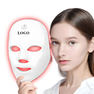 หน้ากากบำบัดผิวหน้าแบบพกพาไร้สาย 7 สี วัสดุ ABS+PC ความจุแบตเตอรี่ 400mAh ชาร์จซ้ำได้ พร้อมไฟ LED สำหรับนวดหน้า ใช้ได้ที่บ้าน - Product Image 1