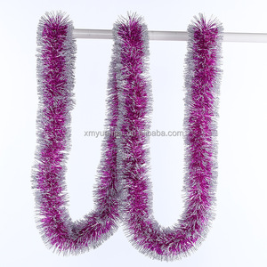 Frohe Weihnachten Moderne Umweltfreundliche Hängedekoration Lametta-Girlande Künstliches Grün Schnee Hochzeit Weihnachten Neujahr Dekoration - Product Image 2