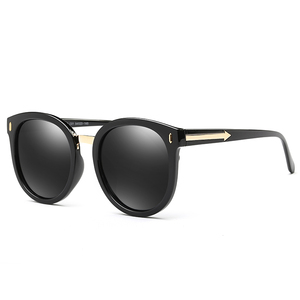 Gafas de Sol Redondas Polarizadas de PC con Logotipo Personalizado al por Mayor, Nuevas y de Alta Calidad, para Mujer - Product Image 6