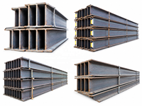 Poutre en H laminée à chaud H400x200x8x13 Q235b, longueur standard 12,4m, 12,6m, 12m, services de soudage et de découpe inclus