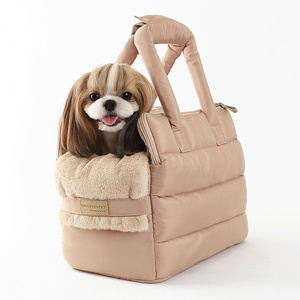 Chất Lượng Cao Sang Trọng Xách Tay In Ấm Mềm Hai Mặt Pet <span class=keywords><strong>Carrier</strong></span> Tote Túi Du Lịch Túi Con Chó Ngoài Trời Mèo Túi Xách - Product Image 1
