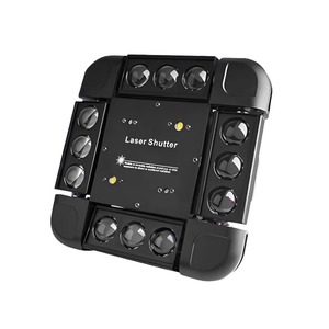 Luz láser de efecto tormenta Limin de 12 haces, 32.5 cm, para iluminación de escenarios, KTV, bares, presentaciones y uso en interiores. - Product Image 2