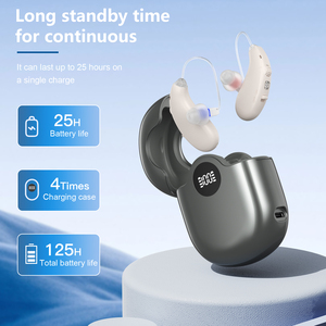 Mini <span class=keywords><strong>amplificateur</strong></span> <span class=keywords><strong>auditif</strong></span> professionnel à 16 canaux <span class=keywords><strong>pour</strong></span> les personnes âgées Fourniture directe en vrac en usine OEM Digital BTE Prothèses auditives rechargeables - Product Image 3