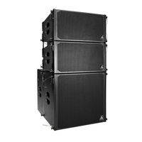 Haut-parleur linéaire Pro Active simple 10 haut-parleurs unique 18 caisson de basses actif