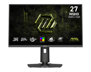 Moniteur de jeu <span class=keywords><strong>MSI</strong></span> <span class=keywords><strong>GAMING</strong></span> MAG274QPF X32 27 pouces 320 Hz 2K, écran IPS rapide, moniteurs <span class=keywords><strong>PC</strong></span> pour le jeu, réglage en hauteur et rotation - Product Image 1