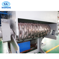 Déchiqueteuse hydraulique pour déchets de nylon, gros morceaux de plastique, conteneurs et barils – Machine de recyclage