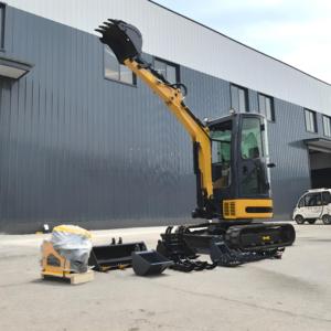 EPA/CE/ISO ha certificato l'escavatore pesante della cabina di 3.5T nuovo escavatore speciale della scavatrice di agricoltura con la componente del motore del centro - Product Image 6