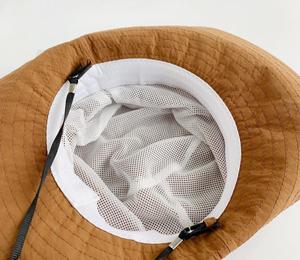 2025 enfants casquettes de <span class=keywords><strong>soleil</strong></span> 52-54 écoliers voyage <span class=keywords><strong>Camping</strong></span> randonnée activités de plein air solide cordon seau casquette chapeau pour garçons filles - Product Image 3