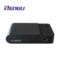 China Fabrik digitale Konverter Box ATSC-T Decoder Tuner TV-Empfänger Media-Player ATSC-T STB Set-Top-Box Fabrik Hengli