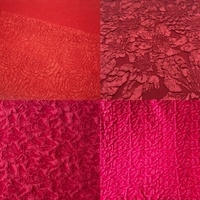 Collection de tissus jacquard texturés en polyester tissé