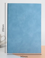 Un Cuaderno Clásico Más Vendido, con Cubierta de Cuero PU y Diseño de Cierre Suave, con la Opción de Personalizar el Logotipo.