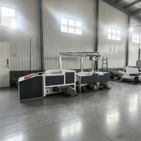 Ligne de production automatique de recyclage des déchets de denim avec machine de broyage pour la réutilisation textile, moteur et moteur électrique inclus, longue durée de vie