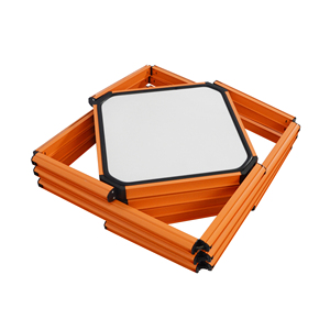 Escaparate plegable de alta calidad, pantalla de aluminio, fácil de instalar, Torre giratoria emergente para <span class=keywords><strong>Expo</strong></span> - Product Image 2
