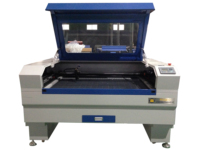 Machine de gravure/découpe laser CO2 CNC à 2 têtes pour métal/acrylique/bois/tissu/cuir/plastique avec tube haute précision