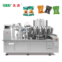 Machine d'emballage rotative automatique multifonctionnelle sous vide pour sachets de viande salée, poisson séché, porc, bœuf, riz – Scelleuse de sachets