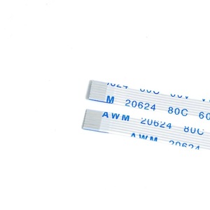Cable Plano Flexible FFC FPC de 7 Pines, Paso de 0.5 mm, AWM 20624, 80C, 60V para Pantallas LCD - Product Image 2