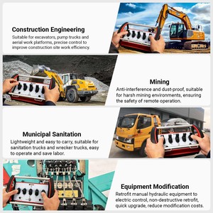 Kit <span class=keywords><strong>de</strong></span> Control Remoto Hidráulico <span class=keywords><strong>de</strong></span> Alta Precisión NOMI con Válvula Direccional para Modificación <span class=keywords><strong>de</strong></span> Excavadoras y Cargadoras <span class=keywords><strong>de</strong></span> Construcción - Product Image 4