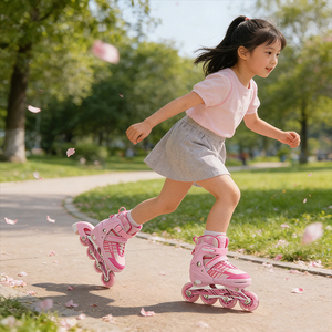 ZHOYA SPORT <span class=keywords><strong>Patines</strong></span> de 4 Ruedas Baratos para Niños, <span class=keywords><strong>Patines</strong></span> con Luces Intermitentes para Interiores, Venta al por Mayor - Product Image 3