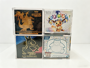 Boîte de protection pour cartes de jeu Elite Trainer Box en acrylique transparent de haute qualité, résistante aux UV, 5+8 mm - Product Image 4