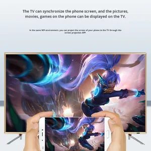 <span class=keywords><strong>Televisor</strong></span> Inteligente Inalámbrico/con Cable de 22/24/26/32/46/50/55/60/70/75/85/95/110 <span class=keywords><strong>Pulgadas</strong></span>, LED, WiFi, 4K, Televisión, Venta al por Mayor - Product Image 3