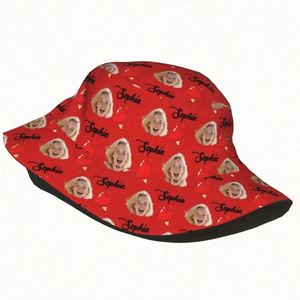 Chapeau Bob Personnalisé avec Photo et Motif Écossais pour Hommes – Idéal pour l'Été, la Plage, les Festivals et comme Cadeau d'Halloween - Product Image 5