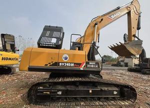 Excavatrice Sany d'occasion SY245H Excavatrice d'occasion sur chenilles originale SANY 245 245H 235H 335H Excavatrice d'occasion Sany en stock - Product Image 6