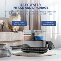 Offre Spéciale Portable vapeur humide et sec tapis nettoyant canapé aspirateur tache enlever la Machine de nettoyage de tapis à main