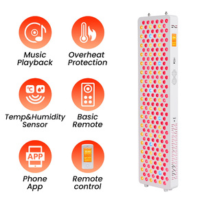 IDEATHERAPY Music APP Écran tactile Protection contre la surchauffe Machine de luminothérapie LED Panneau de luminothérapie rouge - Product Image 2