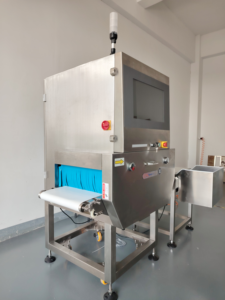 Endüstriyel X Işını Sistemi Yüksek Hassasiyetli Gıda Muayene Makinesi İşleme Hatları için Otomatik X Işını Metal Dedektörü - Product Image 3