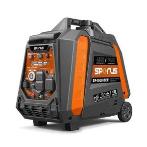 Classic Design Electric Backup Portable Generator Silent Inverter Generators 4.5KW For Sale