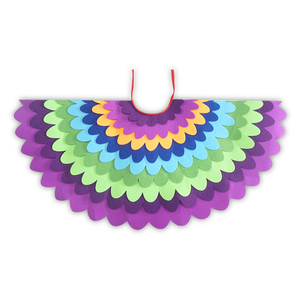 Nouveau Design Drôle Feutre Enfants Animal Costume Oiseaux Ailes + Masque Amusant Cosplay pour Halloween Vacances - Product Image 1