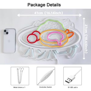 Letreros de neón LED regulables con alimentación USB para decoración de escaparates, luz ambiental, luz indicadora de calle, estilo japonés Hamburg Steak - Product Image 2