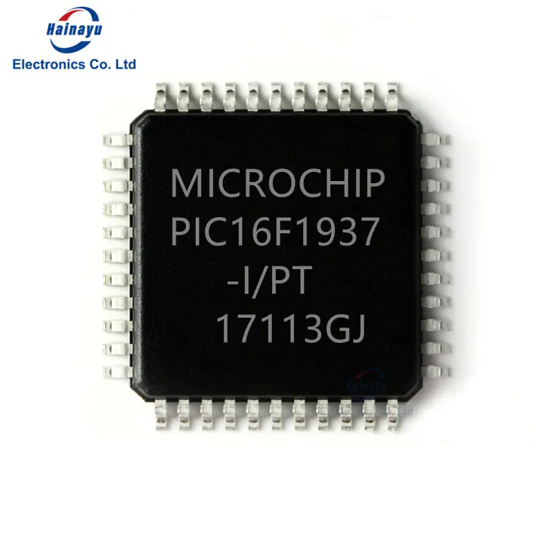 Electronic chip Chip 8-bit microcontroller LCD 14K flash TLFP-44 chip PIC16F1937-I/PT PIC16F1937