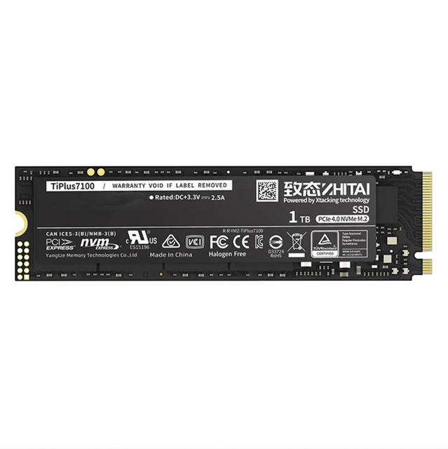 ZHITAI Tiplus7100 SATA 1T Internal SSD M.2 Desktop Application with Expansion Port New