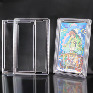 SUNSHING Acrylic Empty Booster Pack Display Holder for Pokemon Yu-Gi-Oh Baseball <b>Card</b> Bag Slab Wax Pack <b>Card</b> Pack <b>Protector</b> - Product Image 5