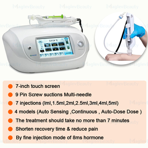Máquina de <span class=keywords><strong>Mesoterapia</strong></span> de Alta Calidad para el Cuidado de la Piel, Hidratación, Reafirmación, Lifting <span class=keywords><strong>Facial</strong></span>, Antiarrugas, Blanqueamiento de la Piel, Inyector de Oxígeno - Product Image 5