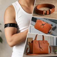 Boucle ronde en métal sans soudure de haute qualité, adaptée aux sangles de sac, aux ceintures de vêtements et aux accessoires de porte-clés