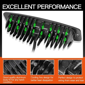 ไฟ LED บาร์ 12V 1800 ลูเมนส์ สำหรับไฟส่องสว่างงานออฟโรด พร้อมขายึด - Product Image 2