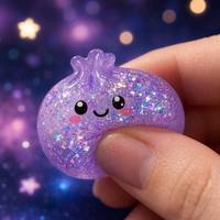 Boîte Mystère de Jouets Squishy Anti-Stress à Pincer, Mignons Jouets à Poinçonner, Calendrier de l'Avent, Coffret Cadeau