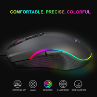 Nuevo Ratón para Juegos con 68 Modos de Iluminación, 7 Botones, 8000DPI y Función Macro