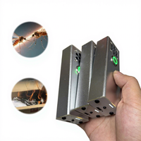 Encendedor Láser Portátil LY de 40W-PLUS con Alcance de 1m, Puede Encender Papel y Cigarrillos, Carcasa de Aleación de Aluminio