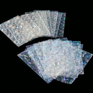 Lot de 50 pochettes personnalisées pour cartes de visite et photocartes, avec fermeture éclair, en plastique/PP, format standard 66x91mm, vente en gros - Product Image 4