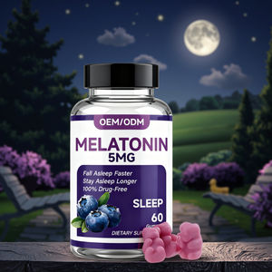 OEM/ODM 5mg Melatonin-Gummis für Erwachsene Anpassbare Immununterstützung 24 Monate Haltbarkeit - Product Image 2