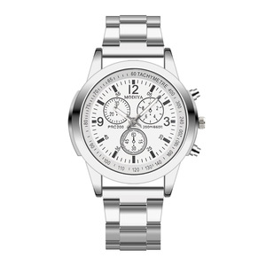 Montre de luxe pour hommes, joli ensemble avec <span class=keywords><strong>calendrier</strong></span>, à quartz, prix minimaliste, métal véritable, offre spéciale, collection 2022 - Product Image 2