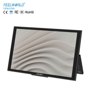 FEELWORLD DH101 Moniteur de caméra Alimentation OEM Fonctionnement sur batterie Double ports USB-C Moniteur de terrain <span class=keywords><strong>avec</strong></span> personnalisation du logo - Product Image 1