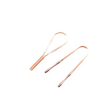 Raspador de Lengua en Forma de U de Cobre de Alta Calidad, Herramienta Multiusos para la Limpieza de la Lengua para Uso Doméstico - Product Image 1
