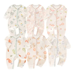 Fabriek Custom Baby Rompertjes Groothandel Gebreide Romper Baby Goede Prijs Baby Romper Pack