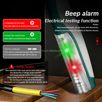 Juego de Alicates Pelacables de Acero Inoxidable de 10 Pulgadas, Alicates de Electricista para Cortar y Crimpar con Función de Prueba